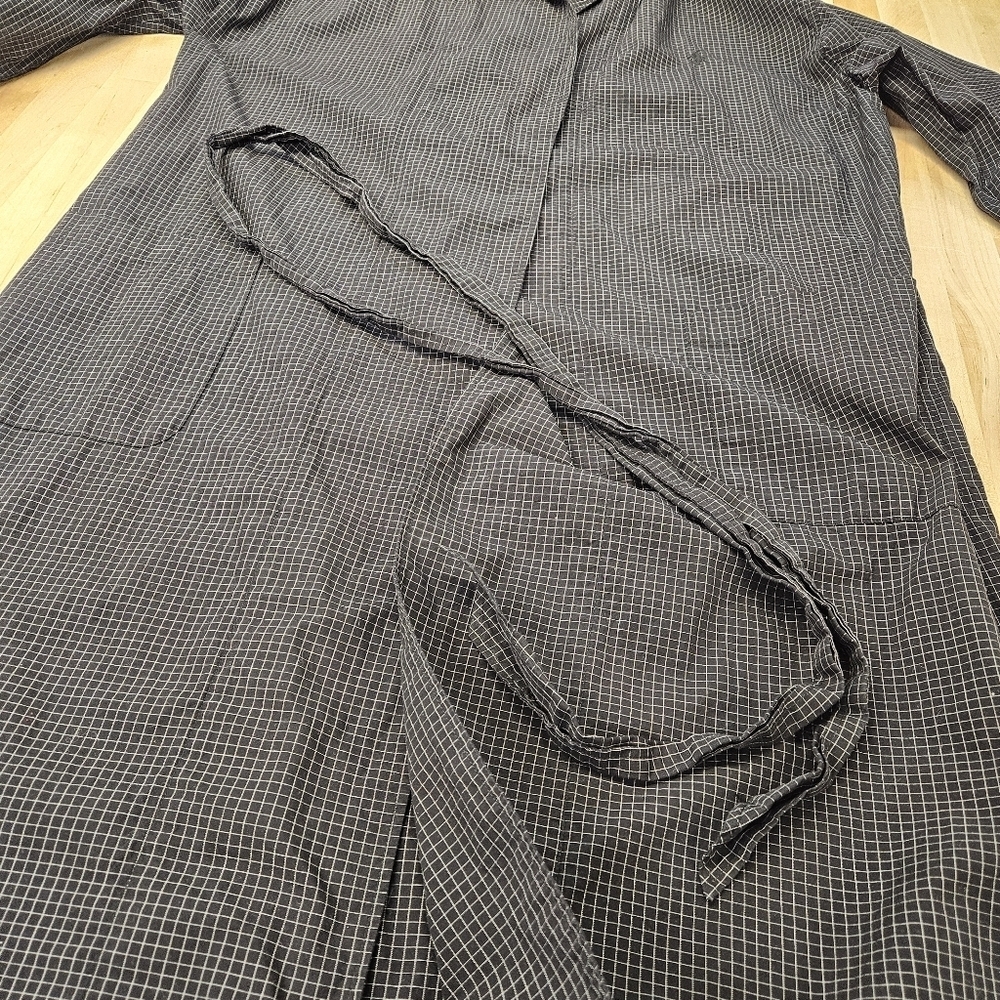 Polo Ralph Lauren Robe Men's Small Sleepwear, Soho Modern Plaid Robe - Picture 11 of 11